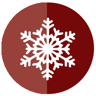 Holiday Ecard snowflake icon 3