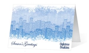 ogletree deakins corporate holiday greeting card thumbnail