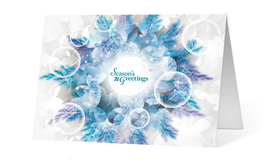 quintessence corporate holiday greeting card thumbnail