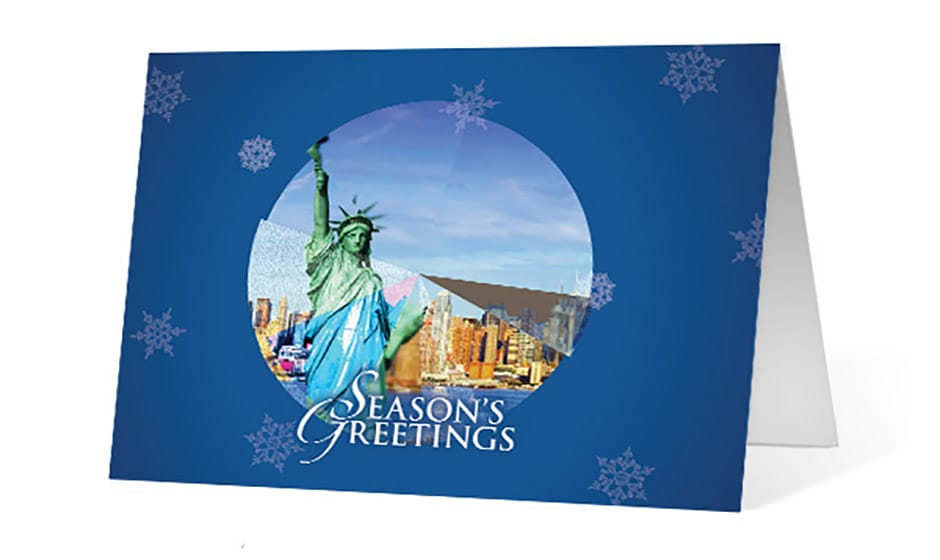 our wish corporate holiday greeting card thumbnail