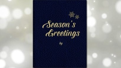 Holiday Book corporate holiday ecard thumbnail