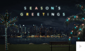 2017 palm tree corporate holiday ecard thumbnail
