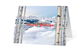 Grandeur Greetings Christmas Holiday Greeting Card