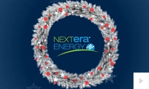 Nextera Energy Holiday Company e-card thumbnail