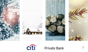 Citi Private Bank Holiday Company e-card thumbnail
