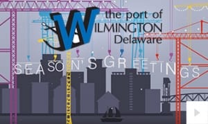 Port of Wilmington Delaware Holiday Company e-card thumbnail