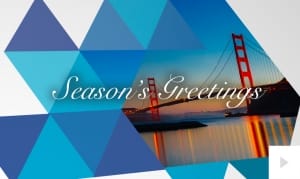 Geometric Greetings corporate holiday ecard thumbnail