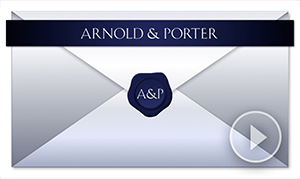 vivid greeting envelope custom holiday thumbnail arnold & porter