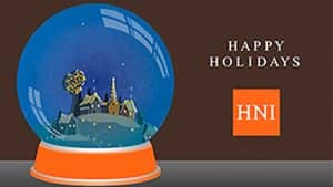 2017 HNI - Winter Village corporate holiday ecard thumbnail