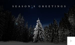 Forest Wish corporate holiday ecard thumbnail