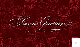 velveteen red corporate holiday ecard thumbnail