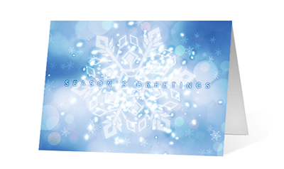 Snowflake Impressions Print corporate ecards Thumbnail