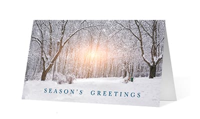 Radiant Morning vivid greetings corporate ecards