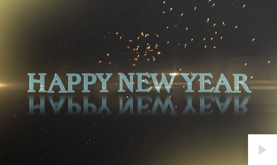 Golden Greetings New Year