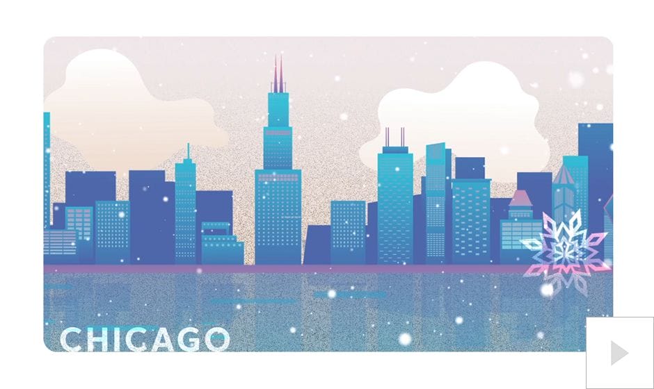 frame cities corporate holiday ecard thumbnail