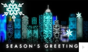 City Windows corporate holiday ecard thumbnail