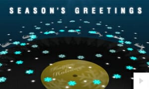 Sound Of Wishes corporate holiday ecard thumbnail