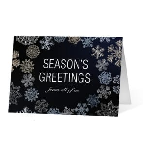 2019 Snowflake Jewels Vivid Greetings Print cards