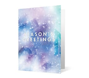 2019 word wishes corporate holiday greeting card thumbnail