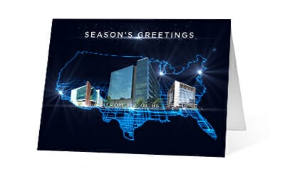 2019 company offices corporate holiday greeting card thumbnail