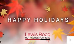 2019 Lewis Roca - Custom corporate holiday ecard thumbnail