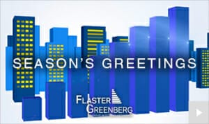 2019 Flaster greenberg - Custom corporate holiday ecard thumbnail