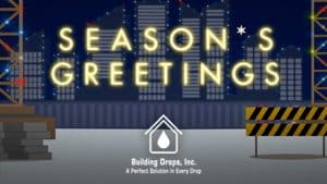 2020 Building Drops corporate holiday ecard thumbnail