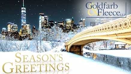 2020 Goldfarb And Fleece Semi-Custom corporate holiday ecard thumbnail