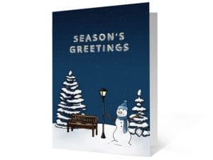 2021 Artfelt Wishes Holiday Print Card Thumbnail