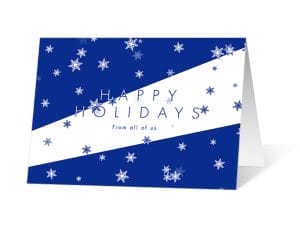 2021 Snowflake Journey Holiday Print Card Thumbnail