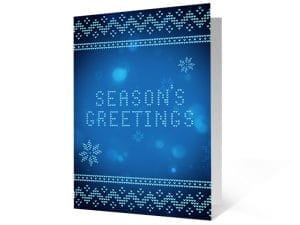 2021 Sparkle Sweater Holiday Print Card Thumbnail