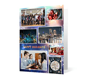 2021 Photo Highlights Holiday Print Card Thumbnail