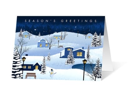 Envelope Journey Holiday Print Card Thumbnail