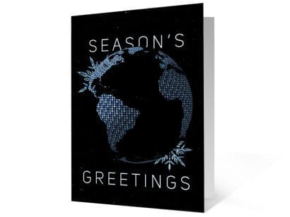 Global Frontier corporate holiday print thumbnail
