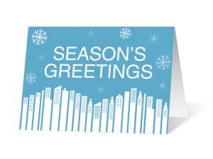 Lively Line corporate holiday print thumbnail
