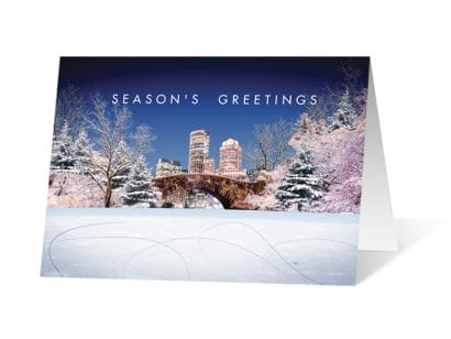 Seasonal Skate corporate holiday print thumbnail