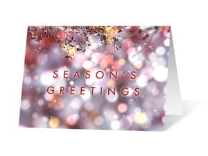 Serene Holiday Print Card Thumbnail