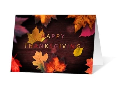 Thankful People Holiday Print Card Thumbnail