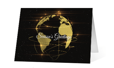 Global Connections corporate holiday print thumbnail
