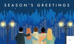 Coming Together corporate holiday ecard thumbnail