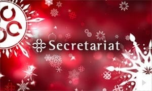 Secretariat 2022 corporate holiday ecard thumbnail