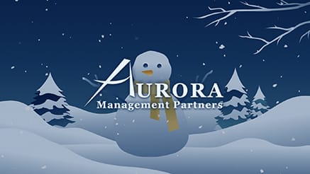 Aurora (2022) corporate holiday ecard thumbnail