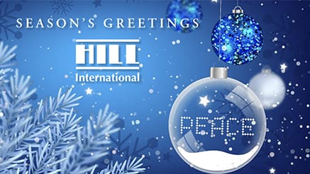 Hill International (2022) corporate holiday ecard thumbnail