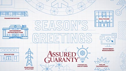 Assured Guaranty (2022) corporate holiday ecard thumbnail