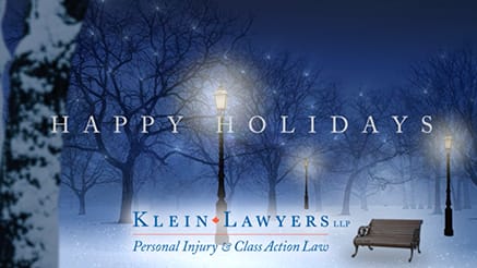 Klein Lawyer (2022) corporate holiday ecard thumbnail