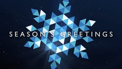 2022 Formation Blue corporate holiday ecard thumbnail