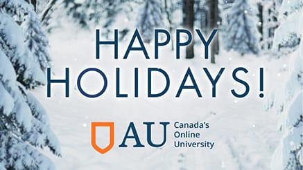 Athabasca University (2021) corporate holiday ecard thumbnail
