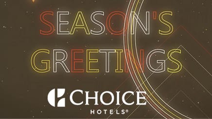Choice Hotels (2020) corporate holiday ecard thumbnail