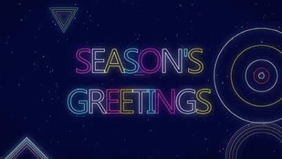 2020 Merry & Bright corporate holiday ecard thumbnail