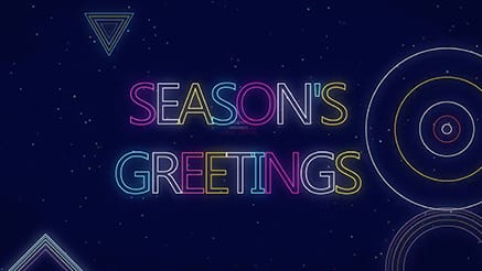 2020 Merry & Bright corporate holiday ecard thumbnail